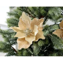 Chic Antique Fleur Blume mit Clips, Tannenbaumschmuck