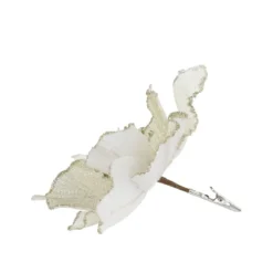 Chic Antique Fleur Blume mit Clips, Tannenbaumschmuck