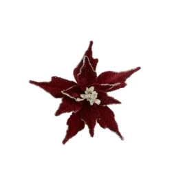 Chic Antique Fleur Blume mit Clips, Tannenbaumschmuck