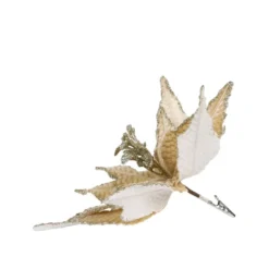Chic Antique Fleur Blume mit Clips, Tannenbaumschmuck