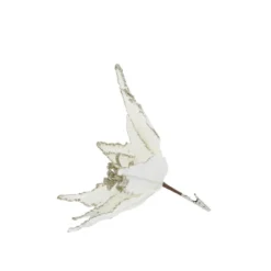 Chic Antique Fleur Blume mit Clips, Tannenbaumschmuck