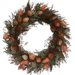Chic Antique Fleur Blumenkranz mit Physalis
