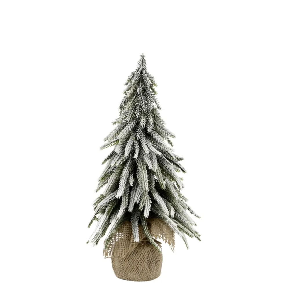 Chic Antique Fleur künstlicher Tannenbaum mit Schnee