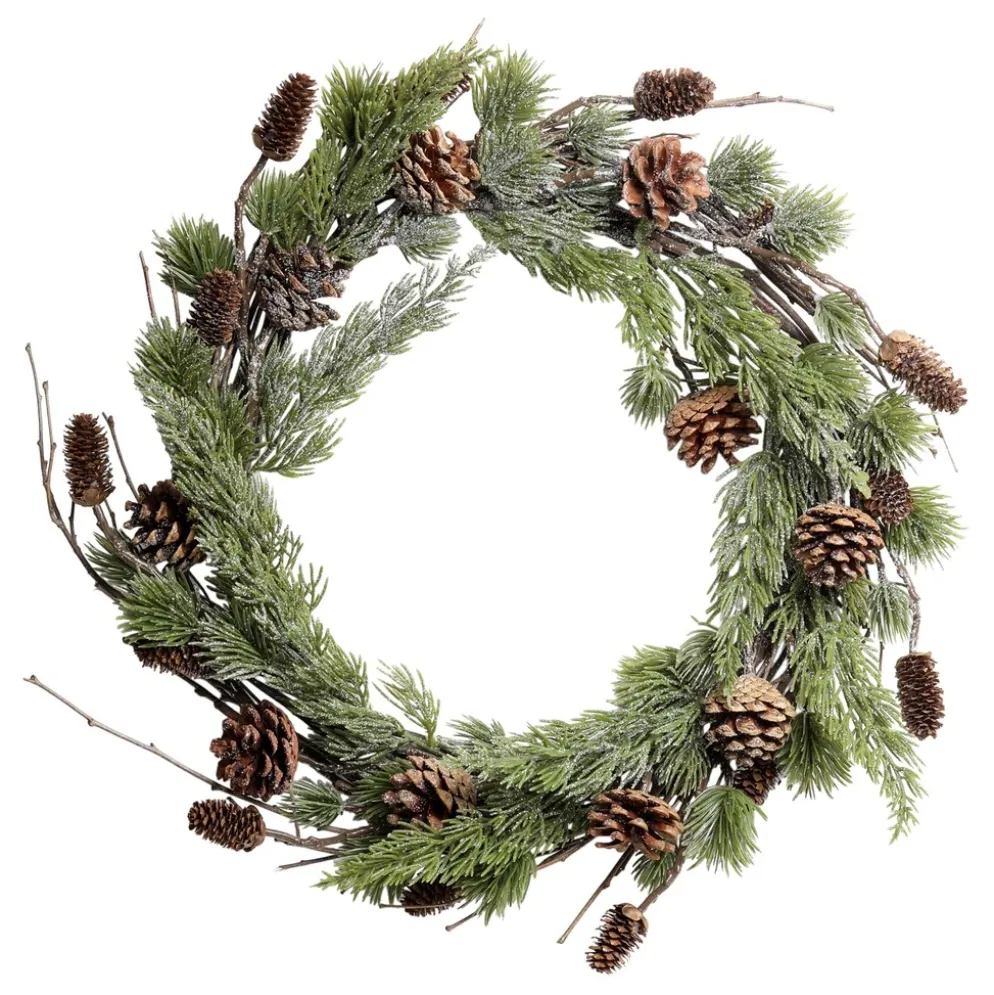 Chic Antique Fleur Kranz aus Zweigen mit Zapfen