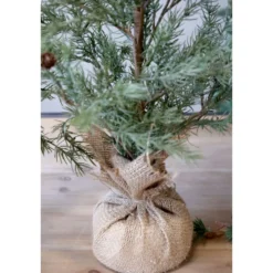 Chic Antique Fleur Tannenbaum mit Zapfen, Künstlich