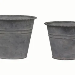 Chic Antique Französische Übertöpfe 2er Set