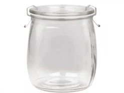 Chic Antique Französisches Einmachglas bauchig