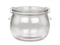 Chic Antique Französisches Einmachglas bauchig