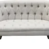 Chic Antique Franz. Sofa in Leinenstoff