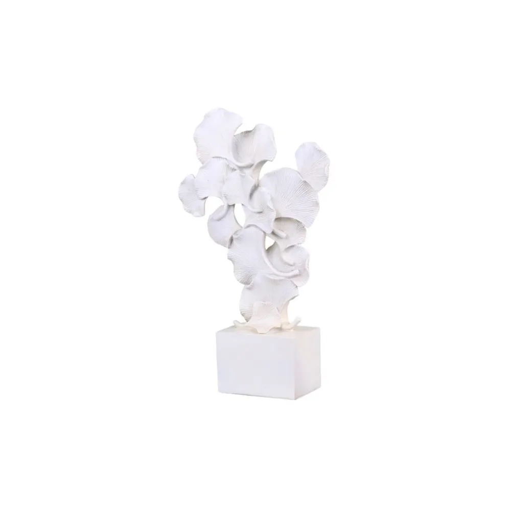 Chic Antique Ginkgo Dekor auf Fuss