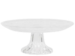 Chic Antique Glas Etagere mit Muster