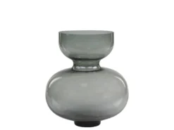 Chic Antique Glasvase gewölbt