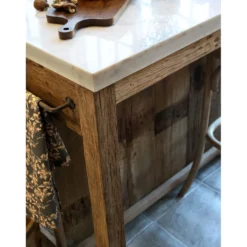 Chic Antique Grimaud Anrichtetisch mit Marmorplatte