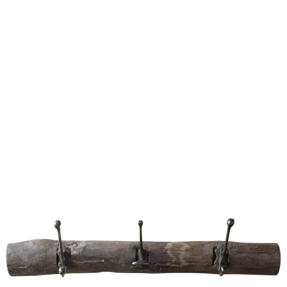Chic Antique Grimaud Garderobe, Kleiderhakenbrett mit 3 Haken
