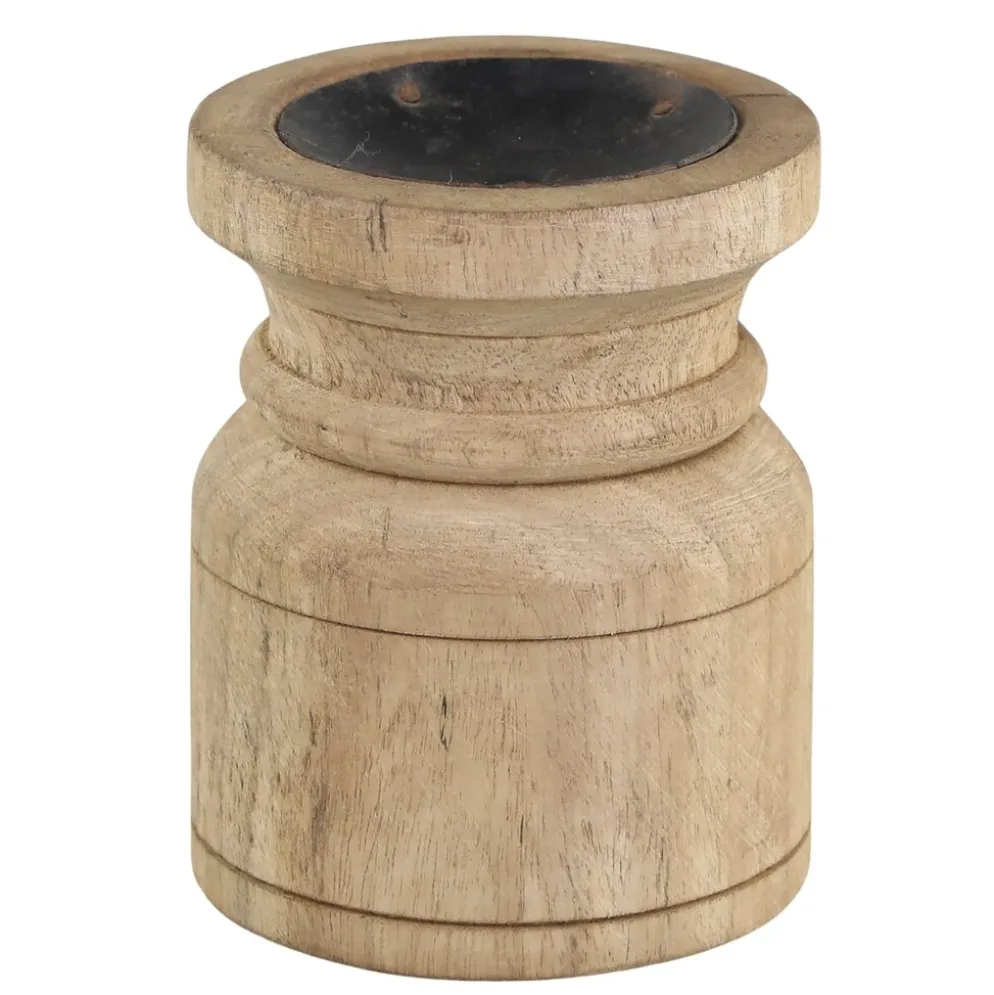 Chic Antique Grimaud Kerzenständer aus Holz