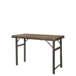 Chic Antique Grimaud Tisch aus Recyclingholz mit Eisenring
