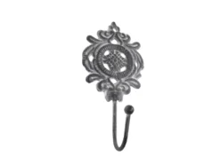 Chic Antique Haken mit Dekor antik grau