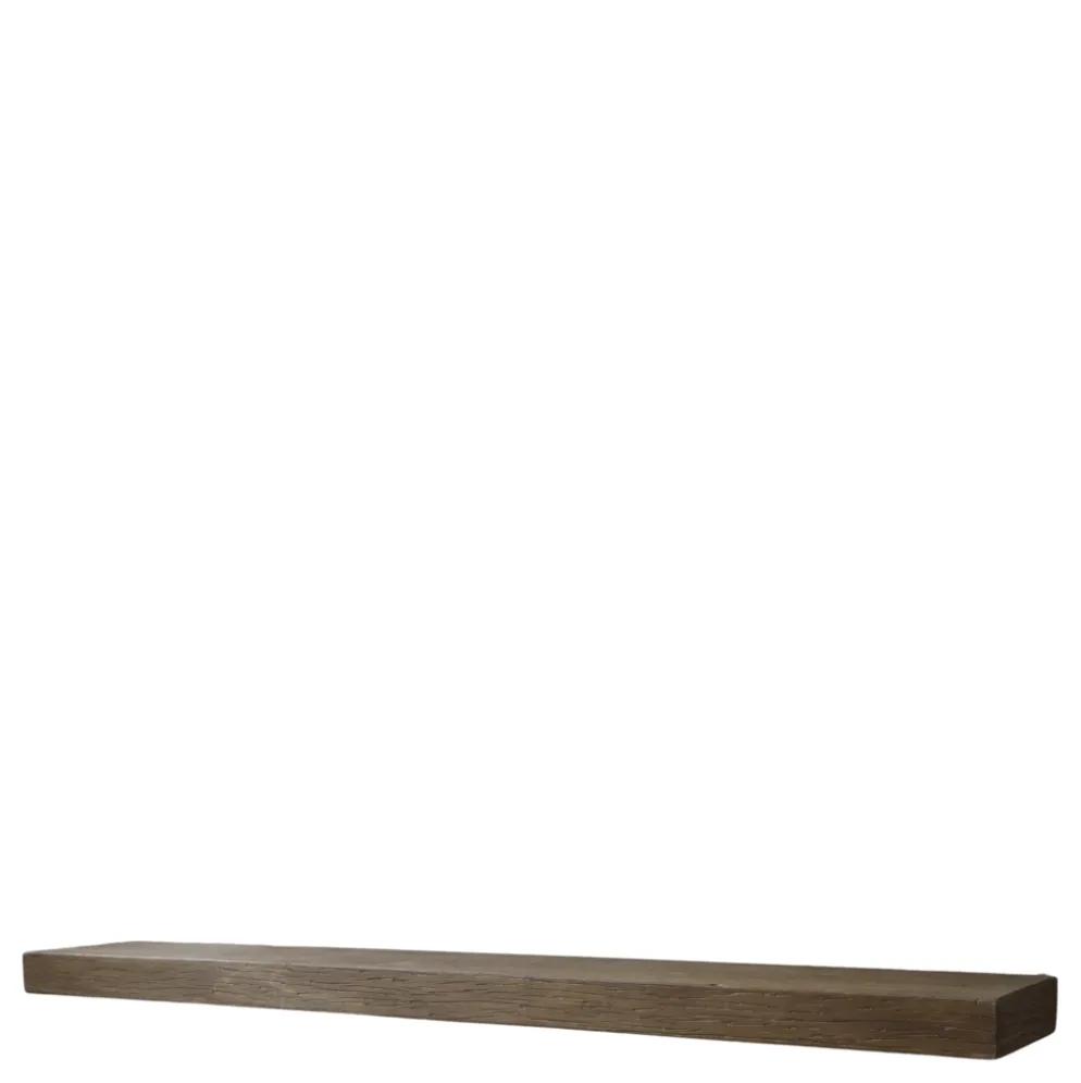 Chic Antique Halterloses Regalbrett aus Holz