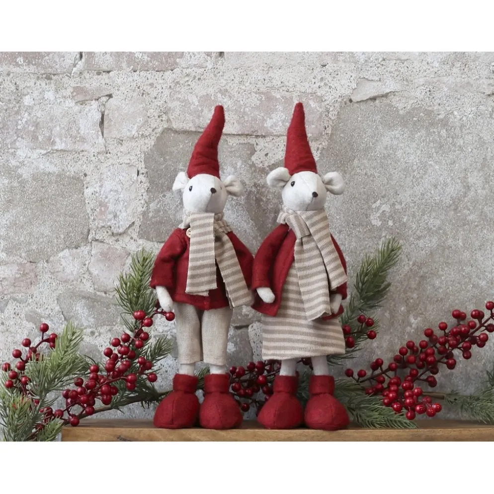 Chic Antique Julius & Juliane Weihnachtsmäuse
