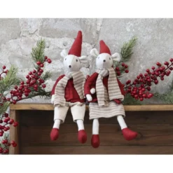 Chic Antique Julius & Juliane Weihnachtsmäuse