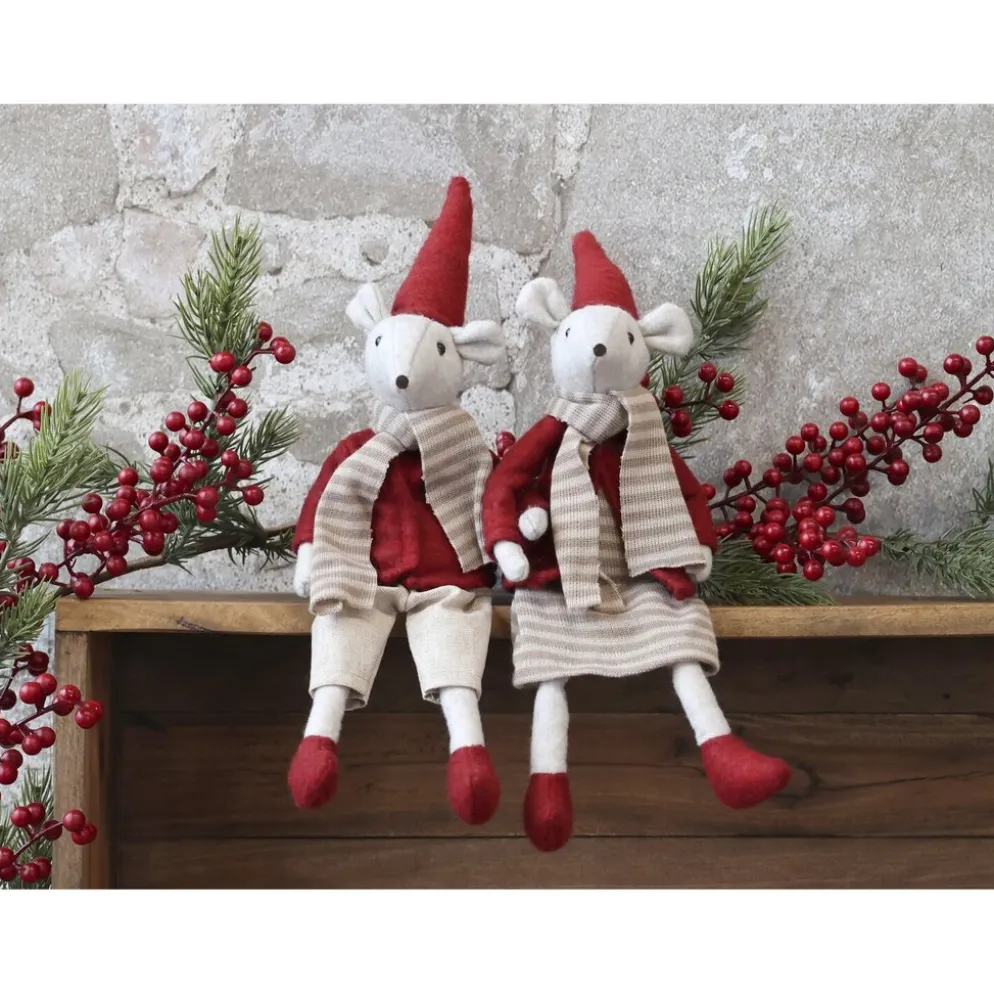 Chic Antique Julius & Juliane Weihnachtsmäuse