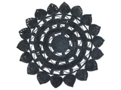 Chic Antique Jute Teppich mit Muster