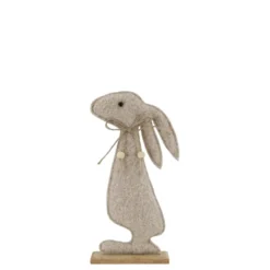 Chic Antique Kaninchen aus Filz, Aufsteller