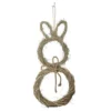 Chic Antique Kaninchen geflochten Wanddeko