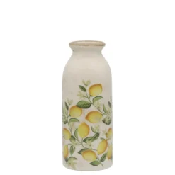 Chic Antique Keramikflasche Limone Blossom
