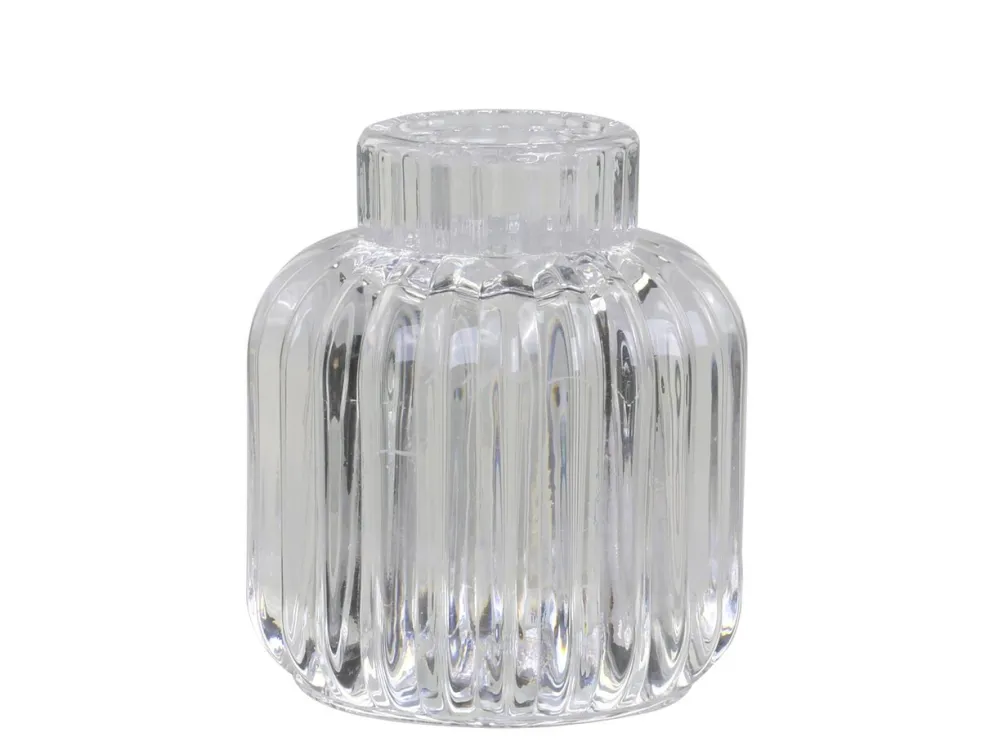 Chic Antique Kerzenhalter mit Rillen