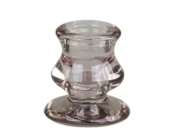 Chic Antique Kerzenständer aus Glas Standard
