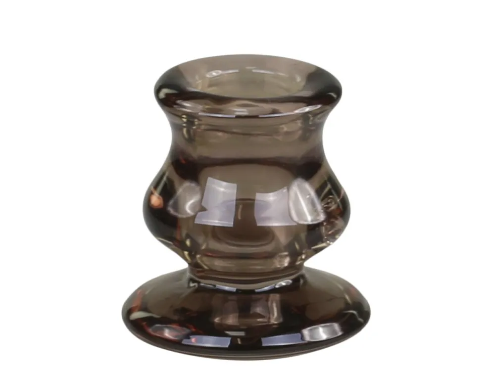 Chic Antique Kerzenständer aus Glas Standard