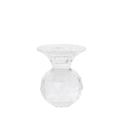 Chic Antique Kerzenständer aus Glas