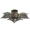 Chic Antique Kerzenständer Blatt für Mini Stabkerze