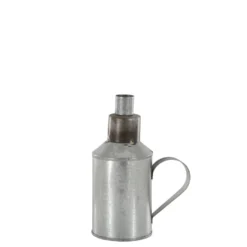 Chic Antique Kerzenständer für Stabkerzen, mit Henkel, Zink