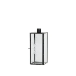 Chic Antique Kerzenständer Glas und Metall mit Schliff