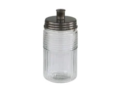Chic Antique Kerzenständer mit Glasbehälter