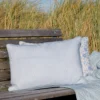 Chic Antique Kissenbezug Aix mit Vintage Streifenmuster, 50x35 cm