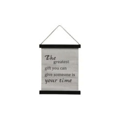 Chic Antique Kleine Leinwand mit Text zum Aufhängen
