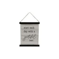 Chic Antique Kleine Leinwand mit Text zum Aufhängen