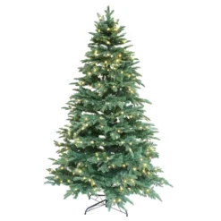 Chic Antique Künstlicher Weihnachtsbaum mit 400 LEDs 210 cm