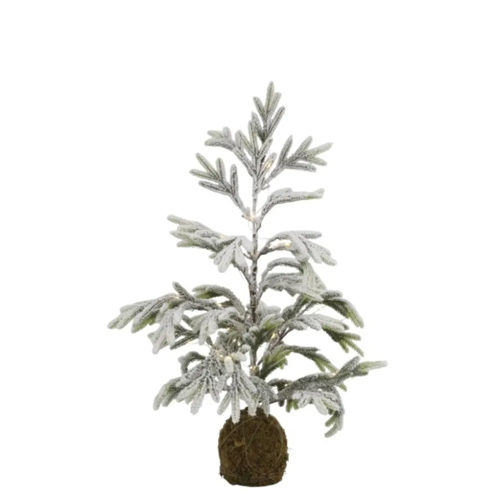Chic Antique Künstllicher Tannenbaum mit Schnee & LED inkl. Timer