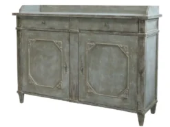 Chic Antique Kommode mit je 2 Türen und Schubladen