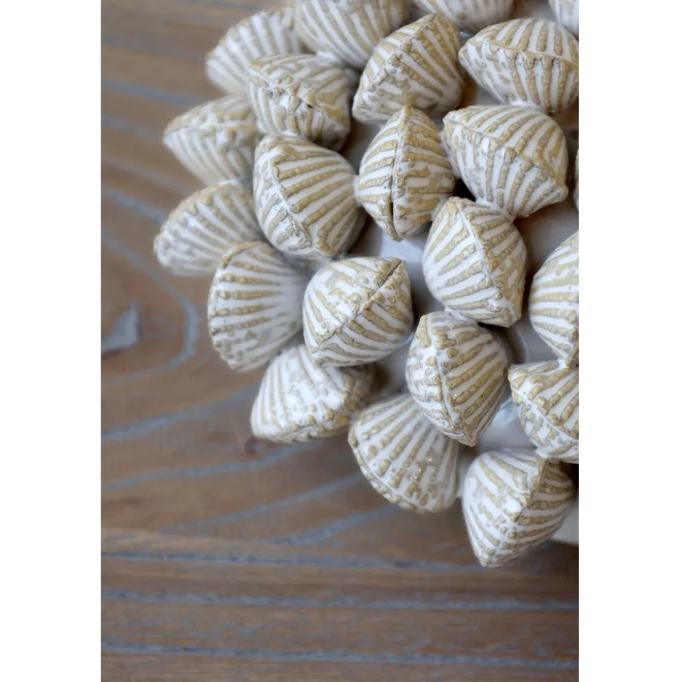 Chic Antique Koralle mit Muscheln für Deko