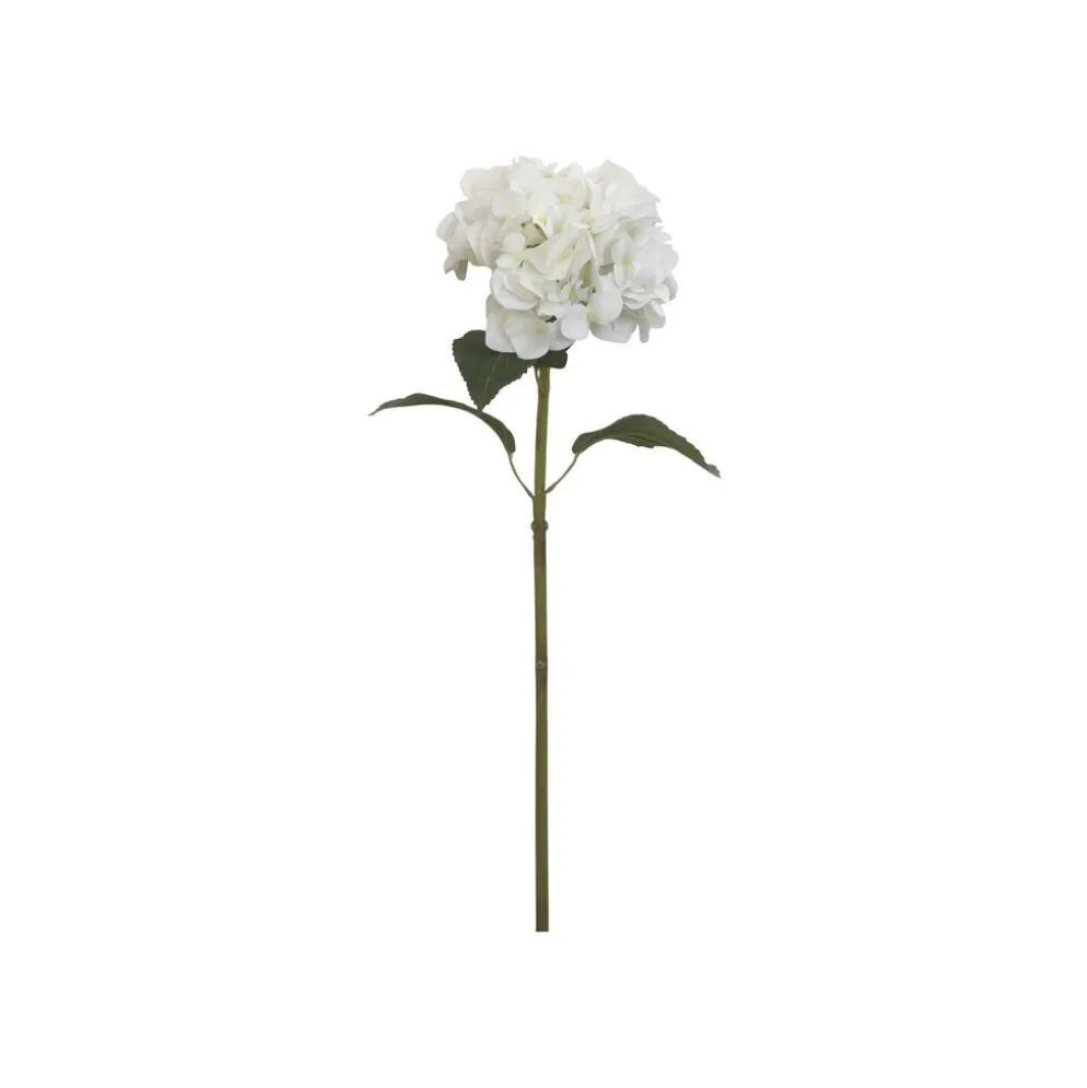 Chic Antique Kunstblume Hortensie mit Blätter