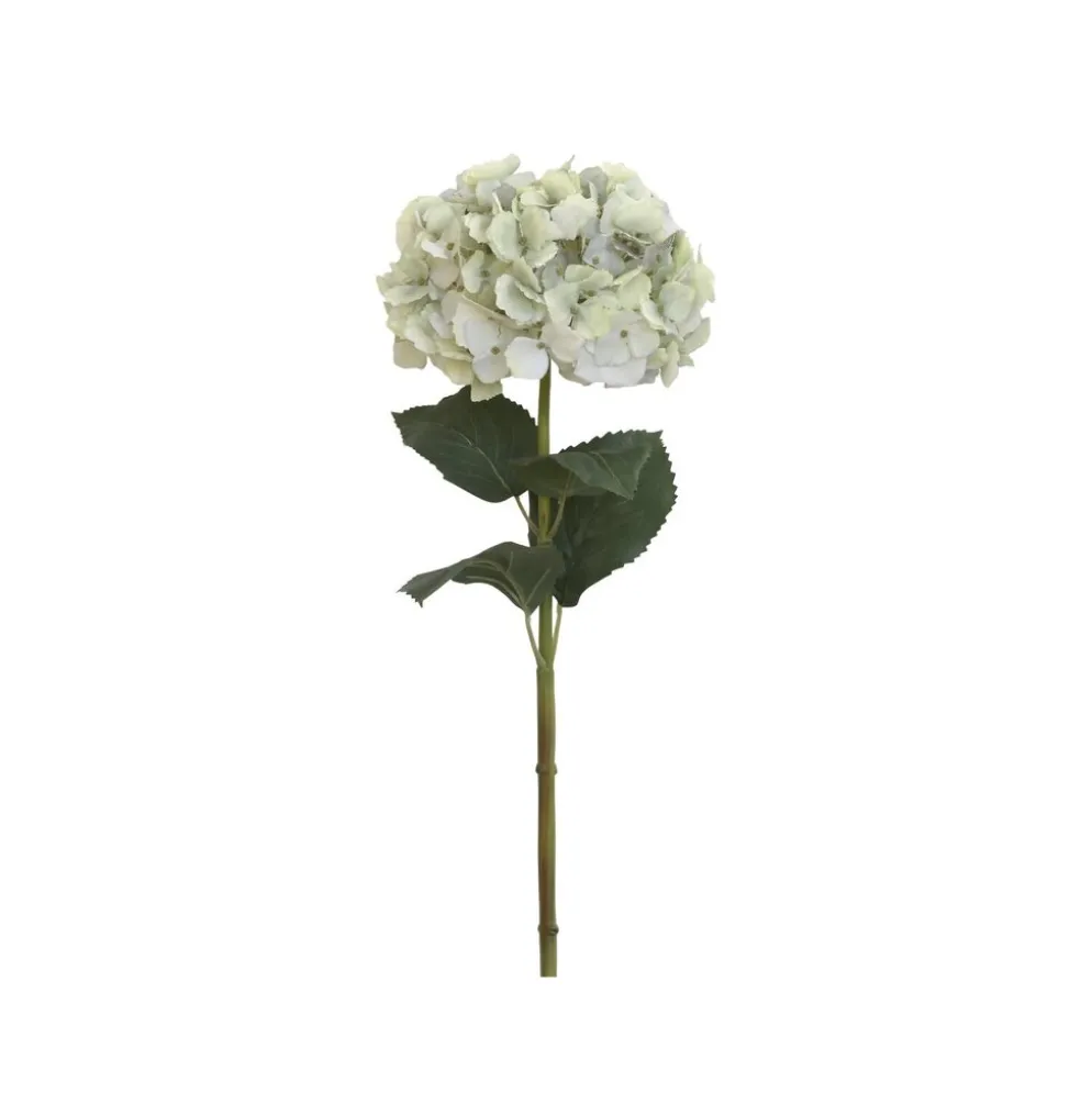 Chic Antique Kunstblume Hortensie mit Blätter