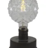 Chic Antique Lampe mit gemusterter Glühbirne