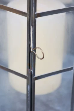 Chic Antique Laterne 6-eckig Antik Messing