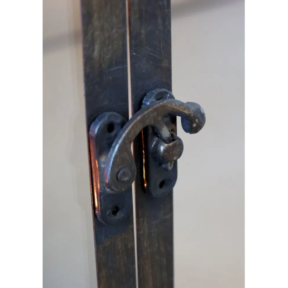 Chic Antique Laterne mit geschwungenem Dach Antik Messing