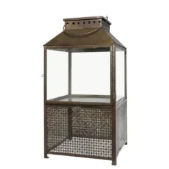 Chic Antique Laterne mit Muster